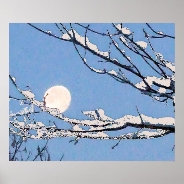 Póster Luna de Invierno (Frente)