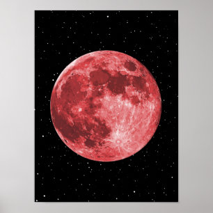 Póster Luna de la sangre