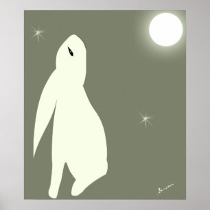 Póster Luna de las liebres