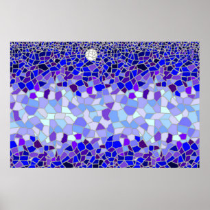 Póster Luna de noche