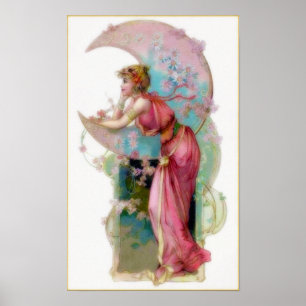 Póster Luna de Nouveau