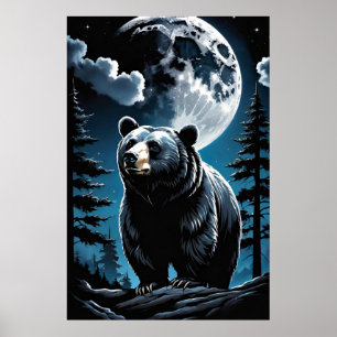 Póster Luna de Oso Negro