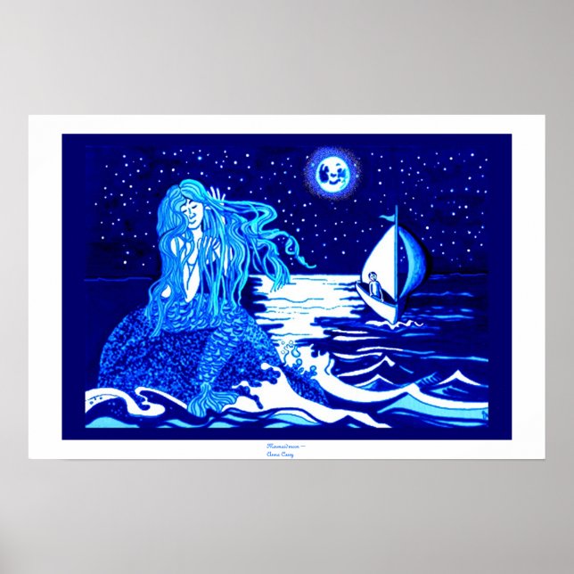 Póster Luna de sirena (Frente)