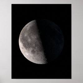 Póster Luna de tercer trimestre