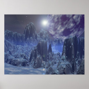 Póster Luna del hielo
