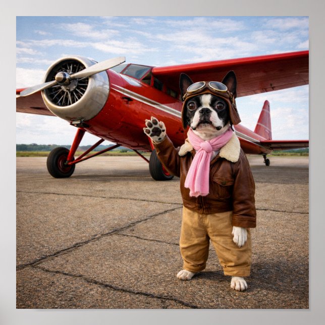 Póster "Luna Earhart" (Frente)