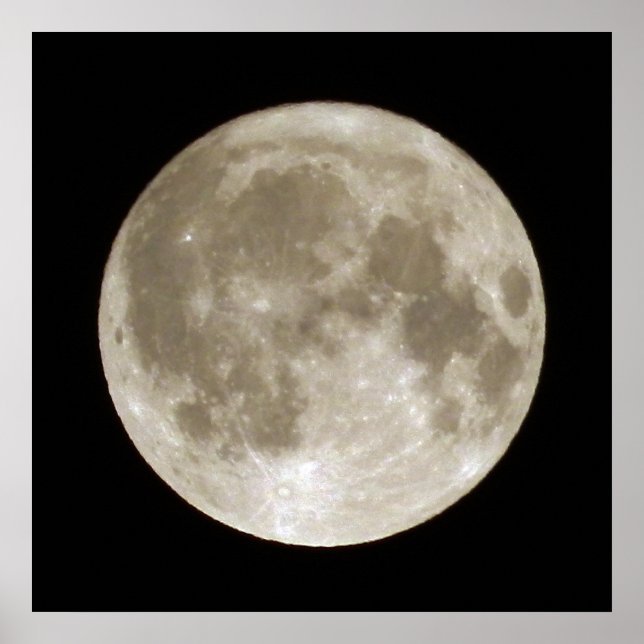 Póster Luna llena (Frente)