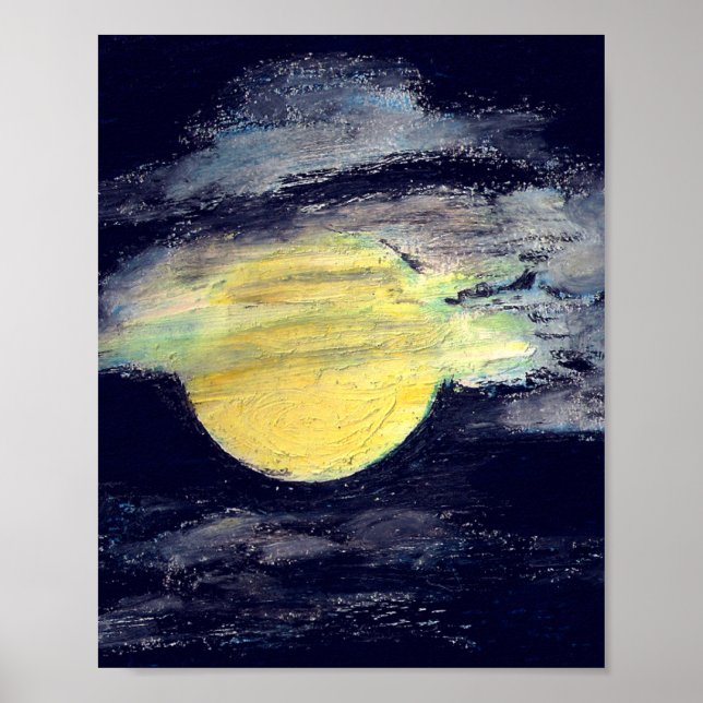 Póster Luna llena (Frente)