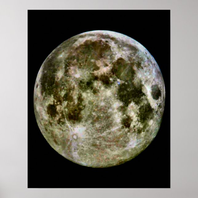 Póster Luna llena (Frente)