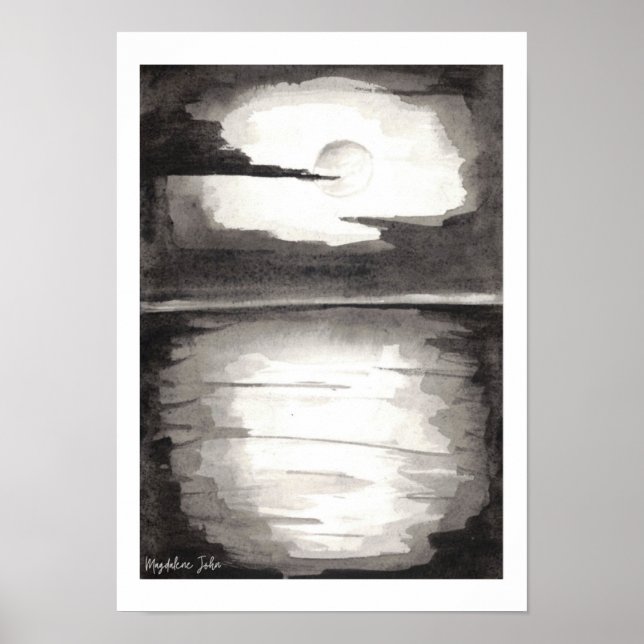 Póster Luna llena (Frente)