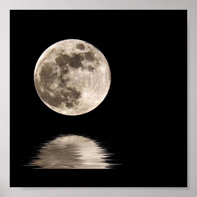 Póster Luna llena (Frente)