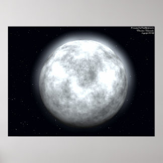 Póster Luna llena