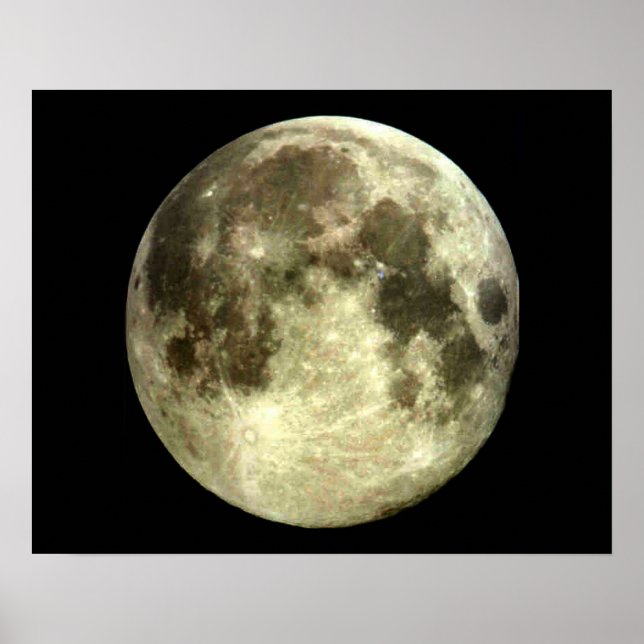 Póster Luna llena (Frente)