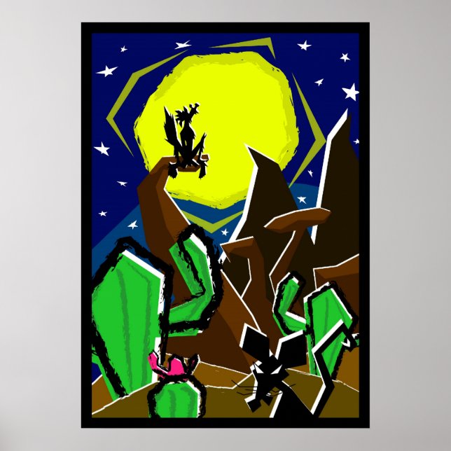 Póster Luna llena (Frente)