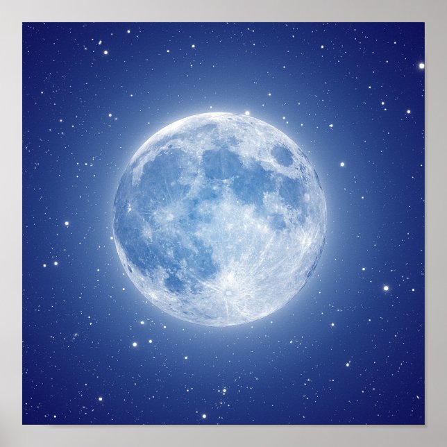 Póster Luna llena (Frente)