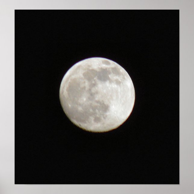 Póster Luna llena (Frente)