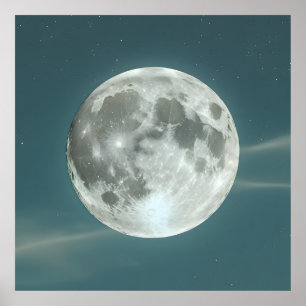 Póster Luna llena