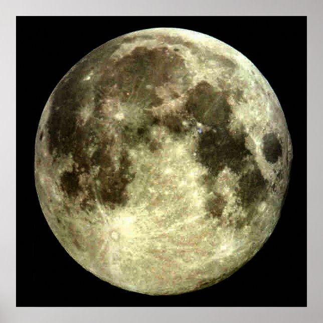 Póster Luna llena (Frente)