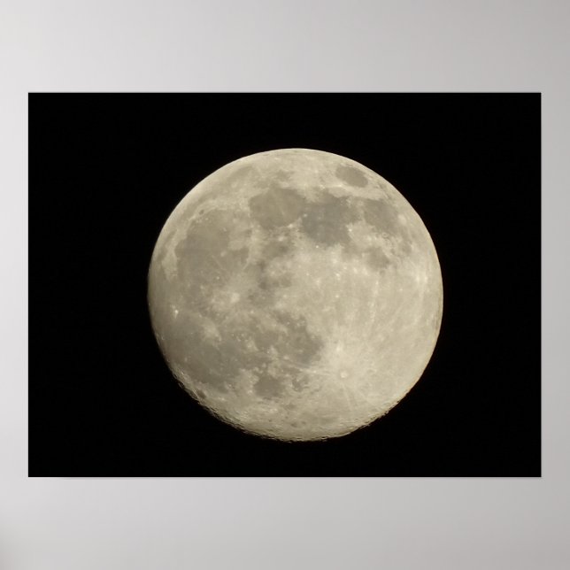 Póster Luna llena (Frente)