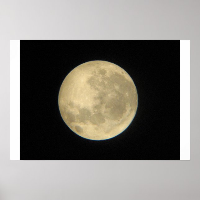 Póster Luna llena (Frente)