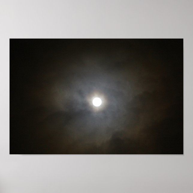 Póster Luna llena de invierno (Frente)