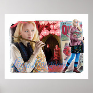 Póster Luna Lovegood Montage
