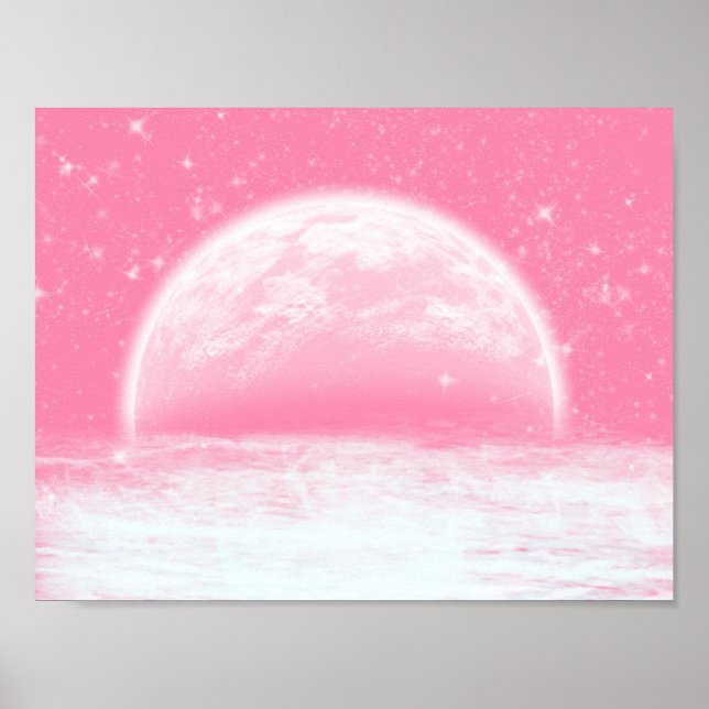 Póster Luna Rosa (Frente)