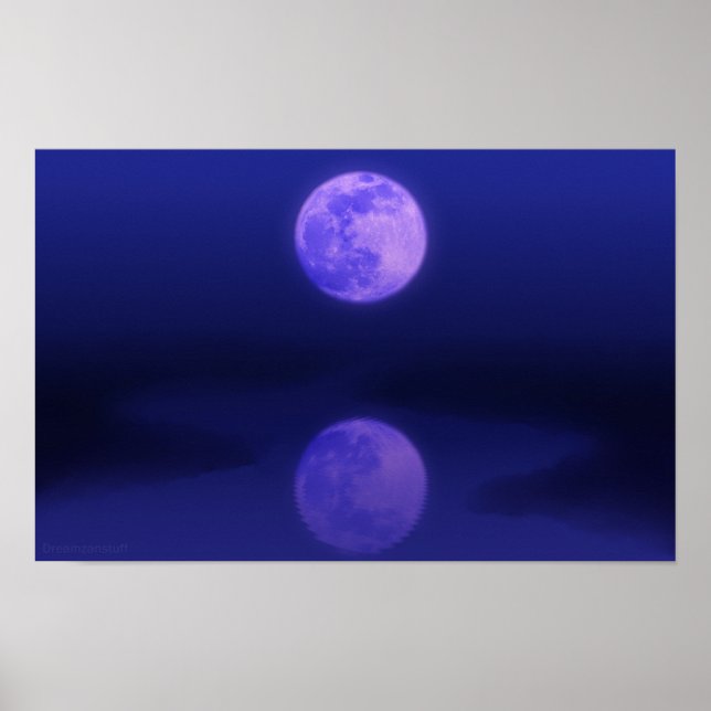 Póster Luna Tranquila (Frente)