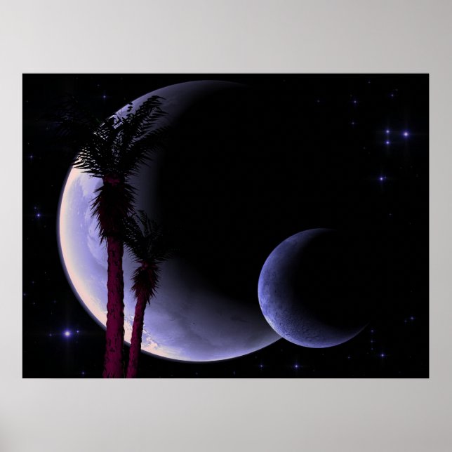Póster Luna Tropical (Frente)