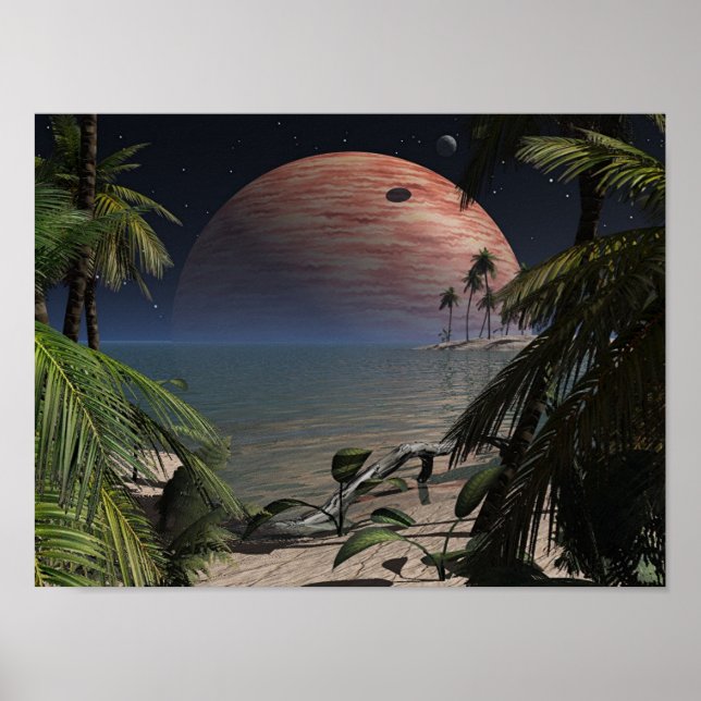 Póster Luna Tropical (Frente)