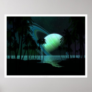 Póster Luna tropical de Thetis