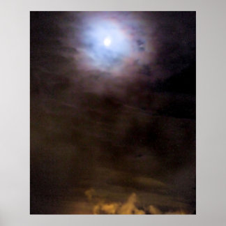 Póster Luna Urbana