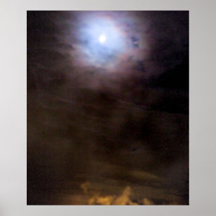 Póster Luna Urbana