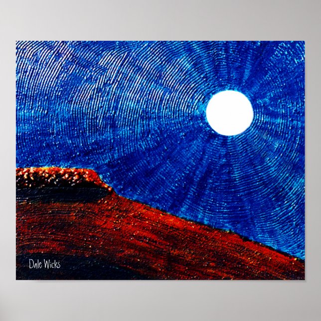 Póster Luna Vibrante (Frente)