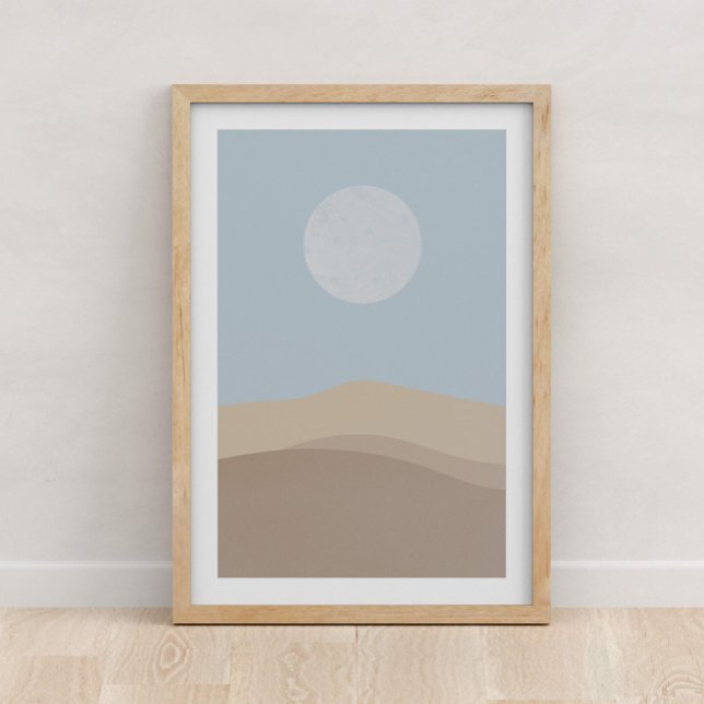 Póster Luna y el desierto (Subido por el creador)
