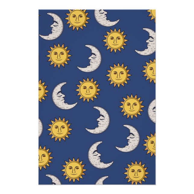 Póster Luna y sol (Anverso)