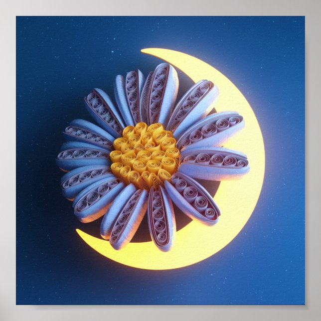 Póster Lunar Daisy (Frente)