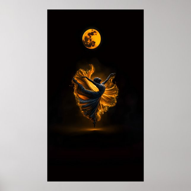 Póster Lunar Dance (Frente)