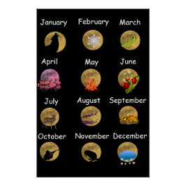 Póster Lunas llenas de indios