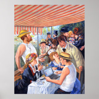 Póster Luncheon 2.0 de Renoir