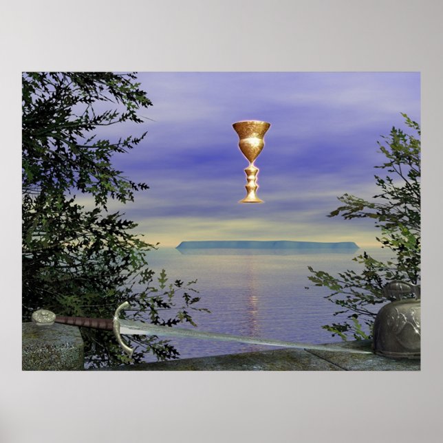 Póster Lundy, la isla de Grail