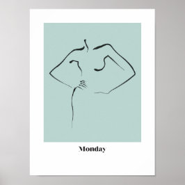 Póster Lunes