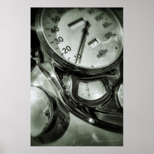 Póster Lunes de motocicleta