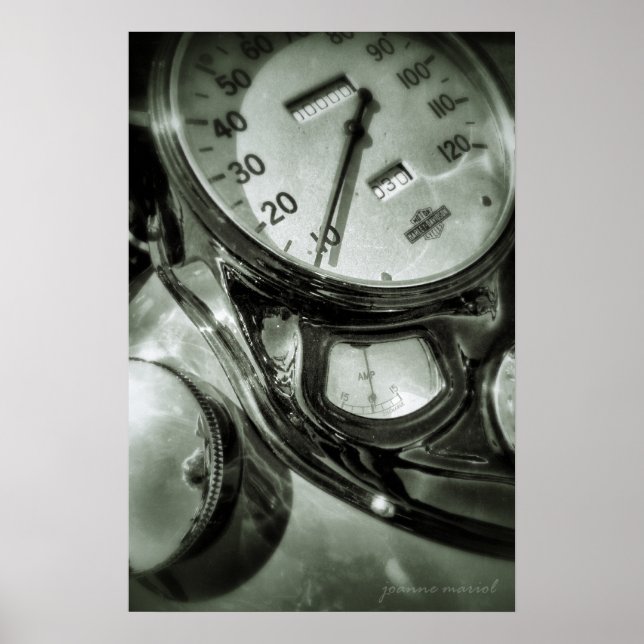 Póster Lunes de motocicleta (Frente)