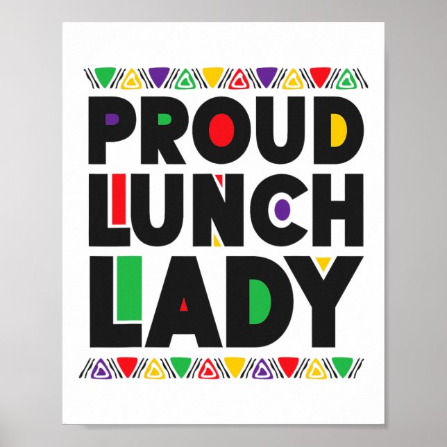 Póster Lunes Lady African American Junetdecis Black Histo (Frente)
