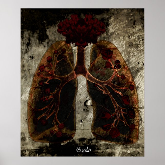 Póster Lung'N'Rosas (Frente)