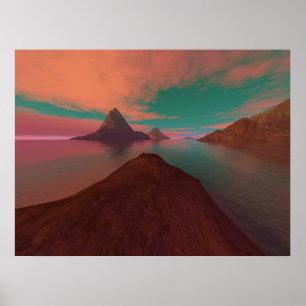 Póster Lupulización de isla