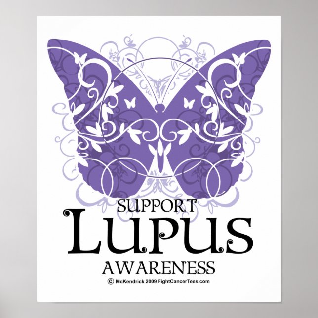 Póster Lupus Butterfly (Frente)