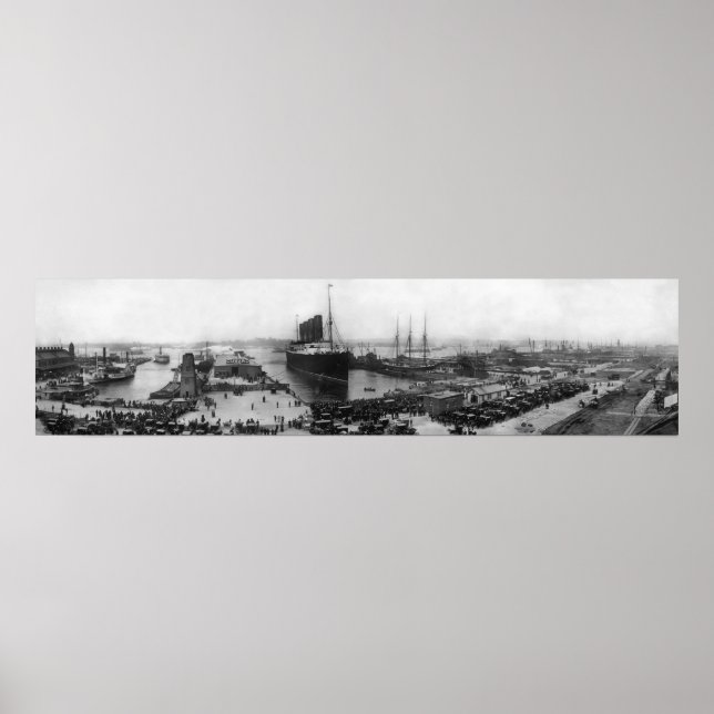Póster Lusitania 1905 (Frente)