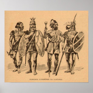 Póster Lusitania de Primeiros Guerreiros DA